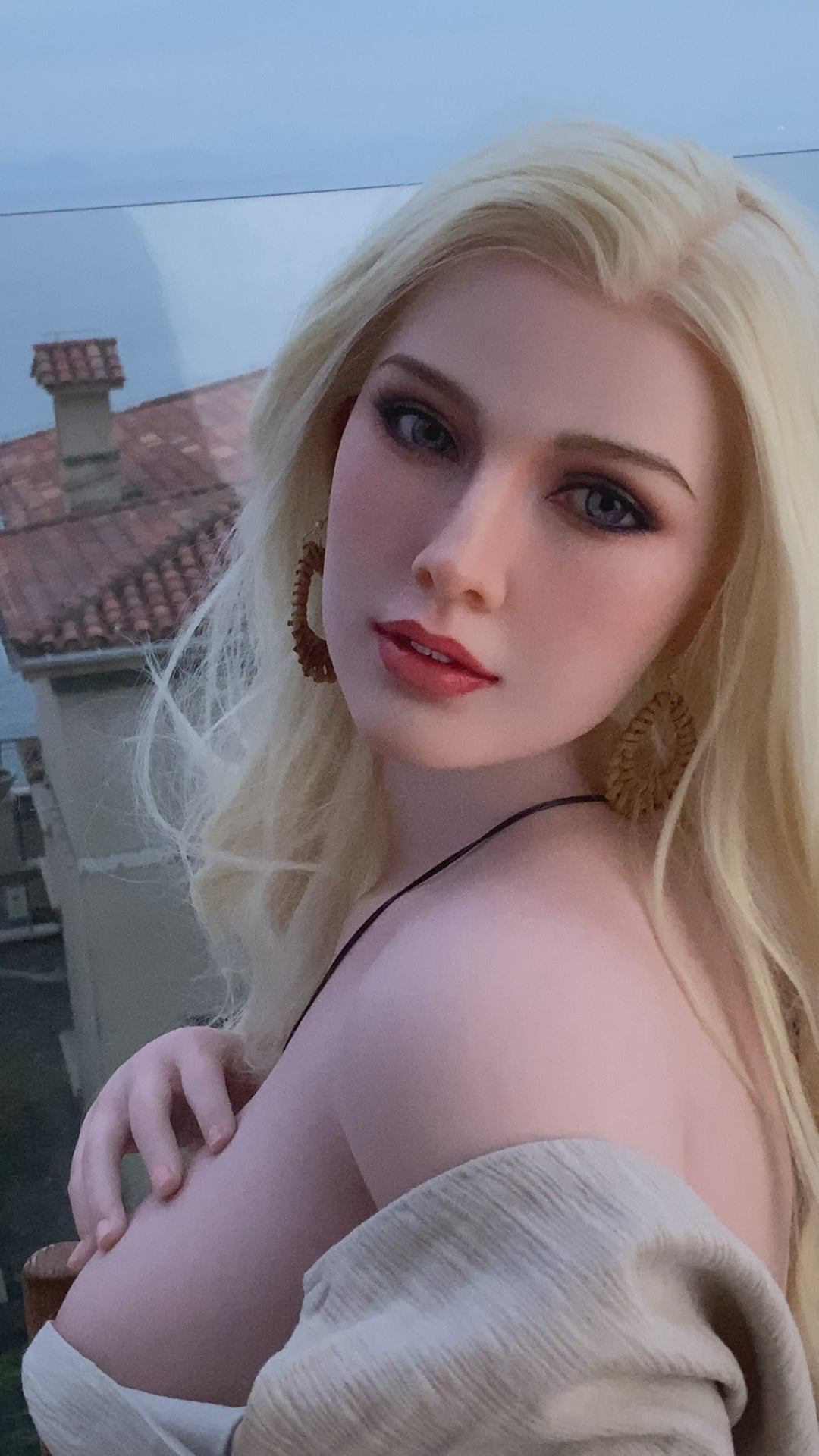 Rozanna seksa lelle (Starpery 164 cm D veida kauss, silikons)