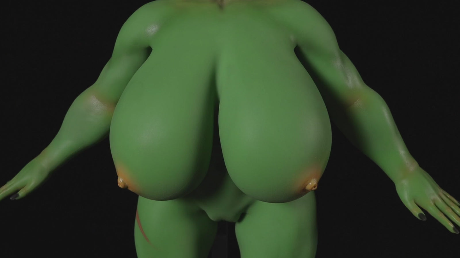 Zarga Night Elf seksa lelle (Climax Lelle Mini 70 cm V veida kauss, silikons)