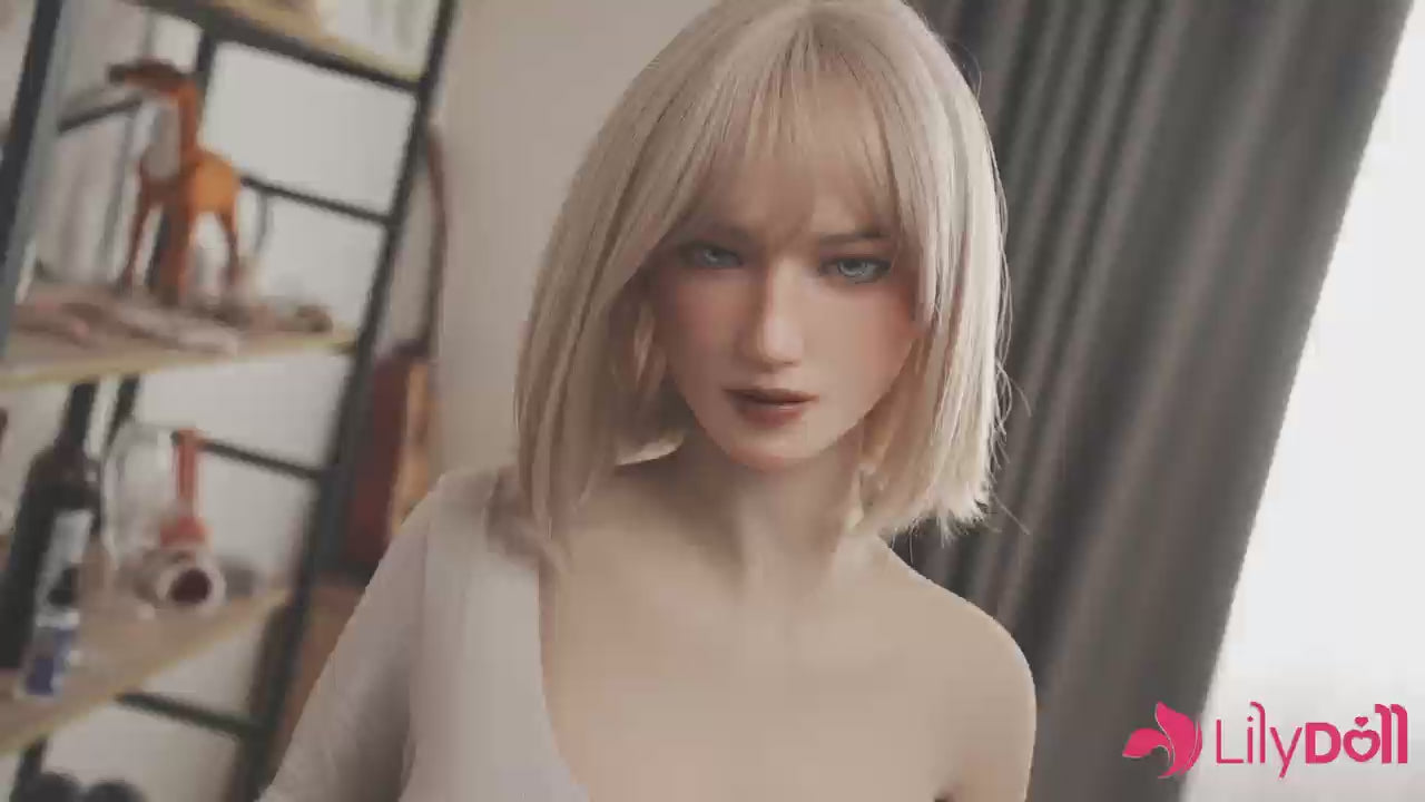 Selēna-B seksa lelle (LilyDoll 168 cm F kauss #LH033A-B Silikons+TPE)