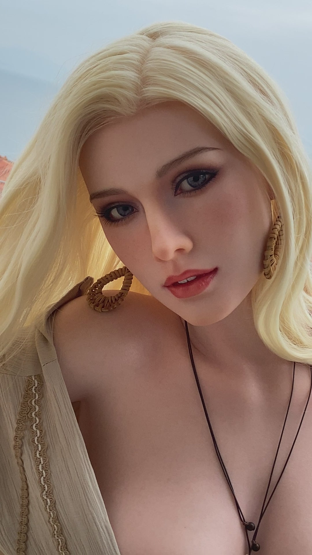Rozanna seksa lelle (Starpery 164 cm D veida kauss, silikons)