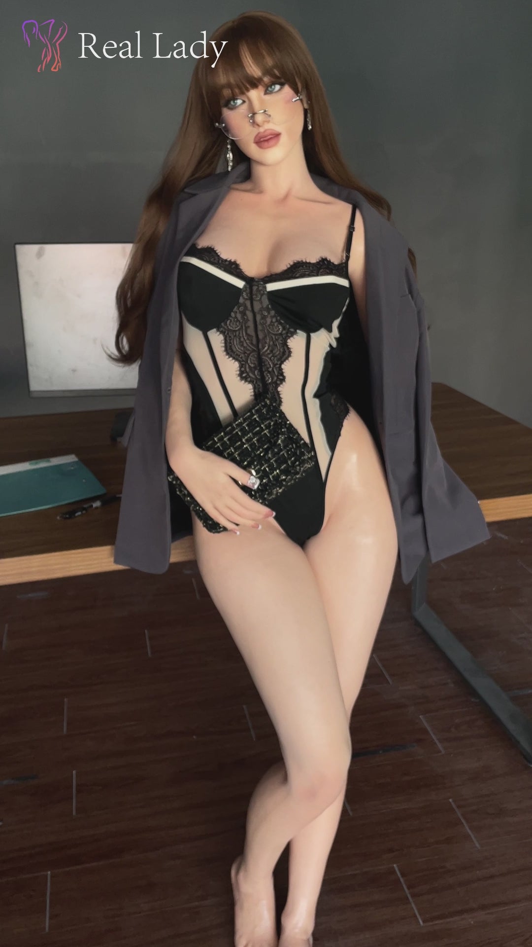 Leixi seksa lelle (Real Lady 170cm C-kauss S42 RST Silikons)
