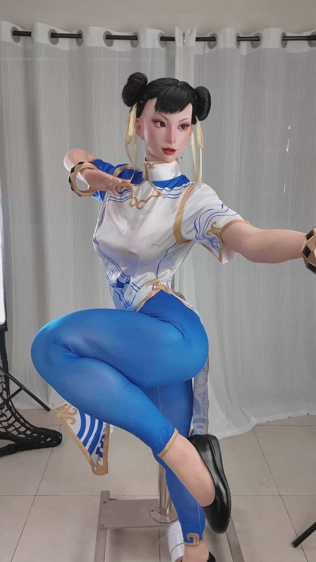 Chun Li Sex Doll (Game Lady 169cm F-Cup Nr.47-1 silikona)