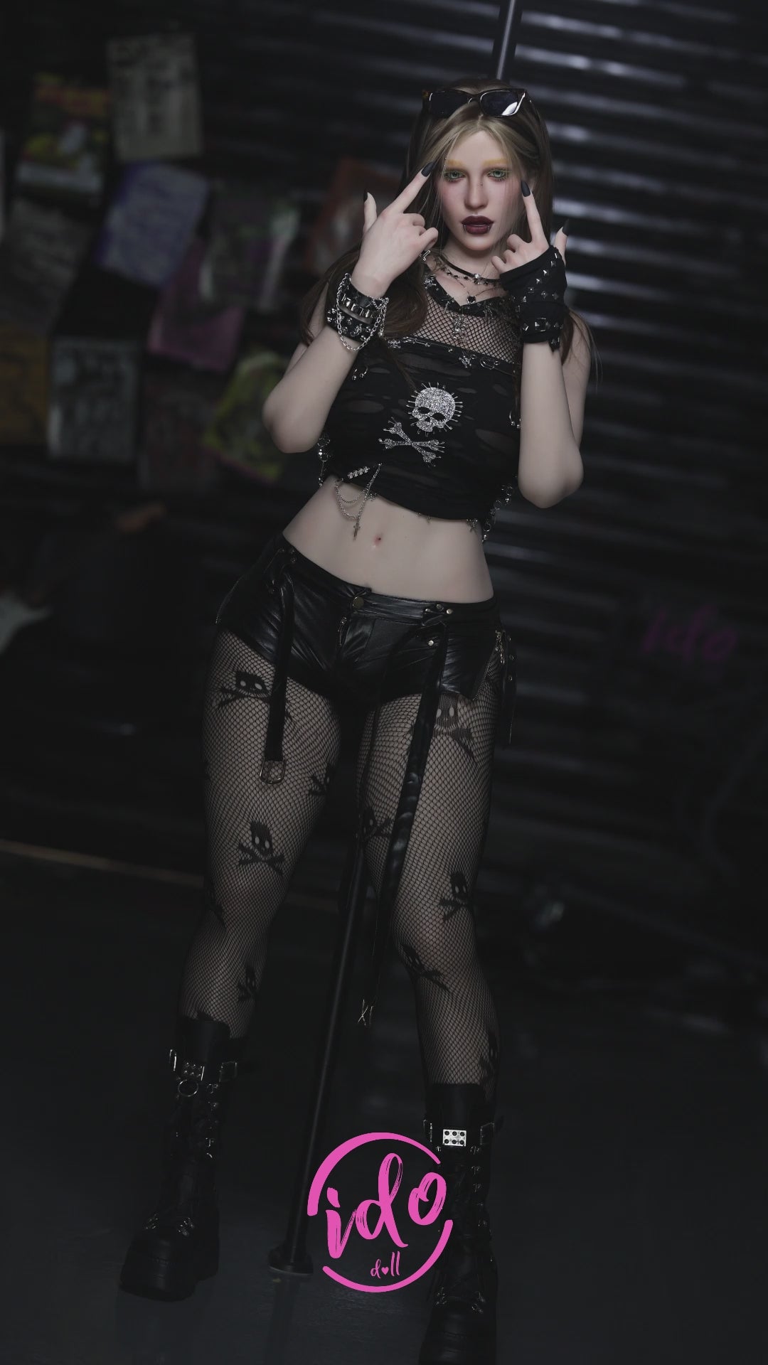 Lilitas seksa lelle (Idodoll 167 cm F-Cup #ID2S silikons)