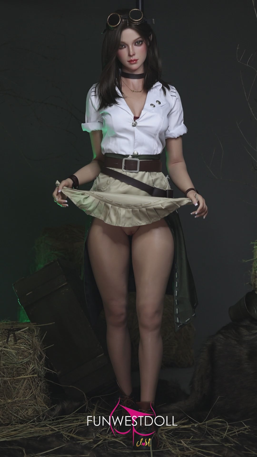 Leksijas seksa lelle (FunWest Doll 168cm D-kausa #026S RST Silikons) EXPRESS