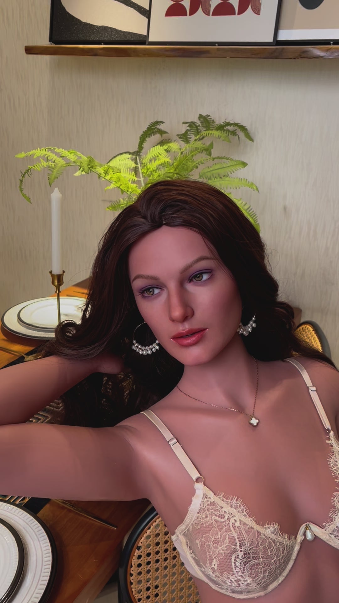 Seksa lelle Donna (Zelex 171 cm C-Cup ZXE214-1 SLE silikons)
