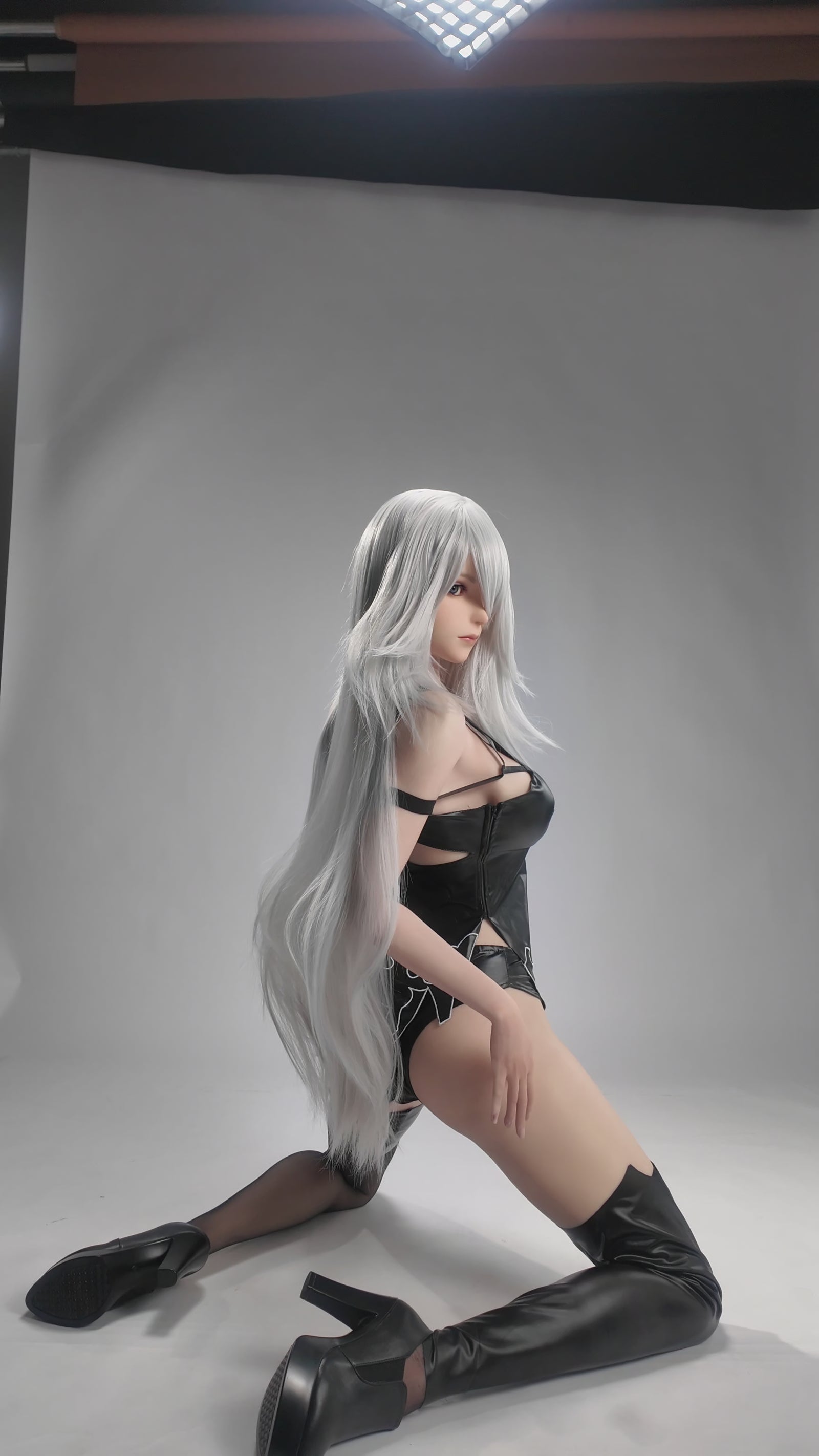 Seksa lelle Yorha A2 (Game Lady 171 cm E-Cup Nr.18-2 silikona)