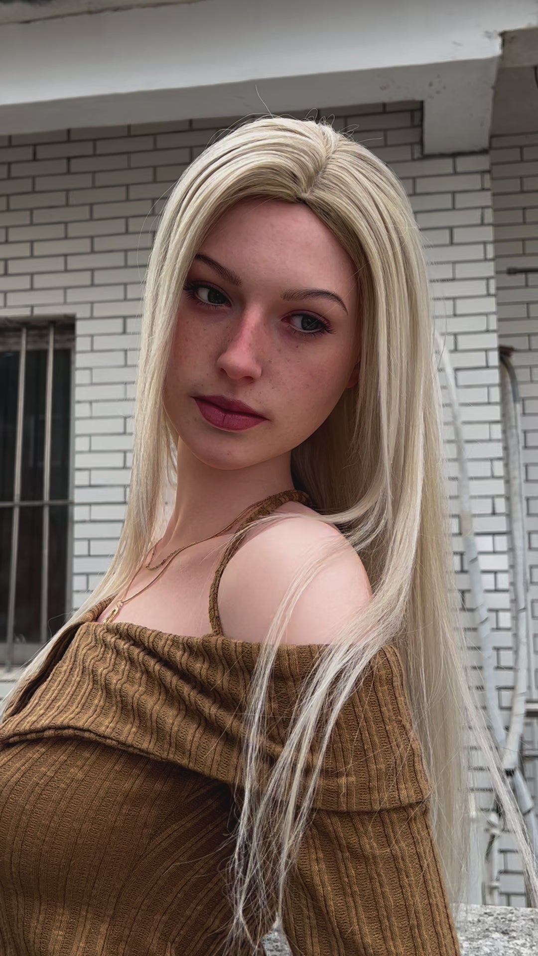 Evelīna seksa lelle (Zelex 175 cm E-Cup GE41-1 silikons)