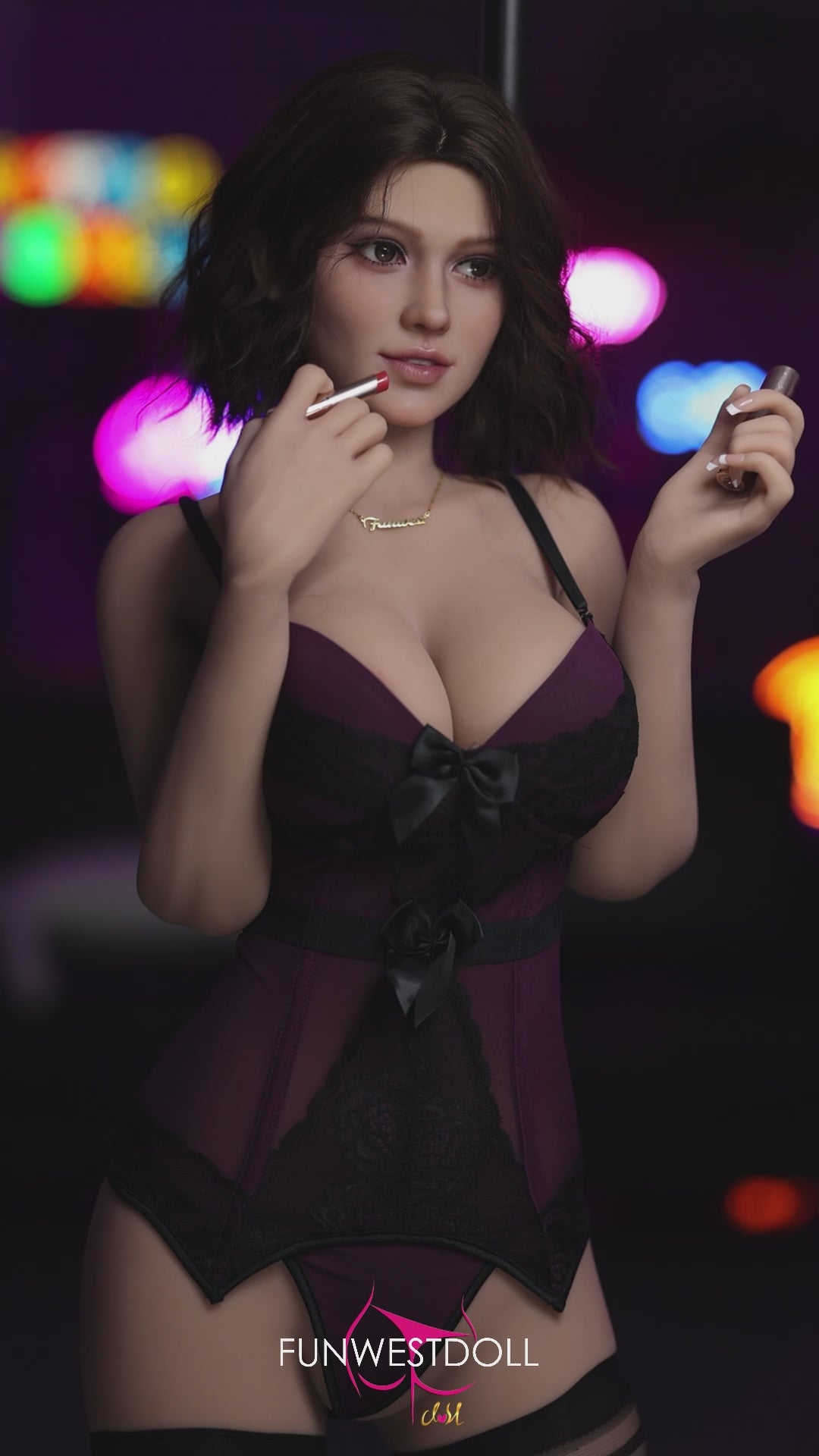 Rožu seksa lelle (FunWest Doll 162 cm F-Cus #043 TPE)
