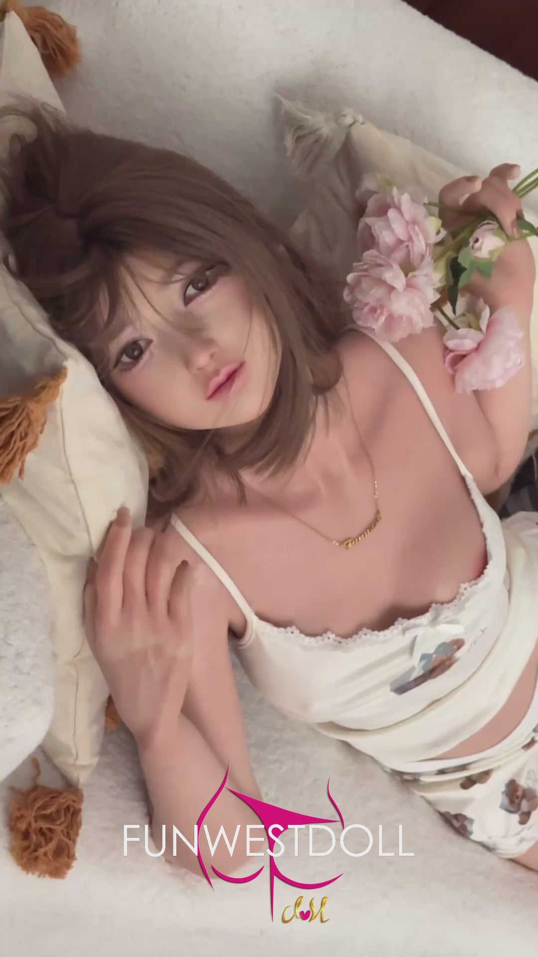 Eimija seksa lelle (FunWest Doll 159 cm A-kauss #041S silikons)