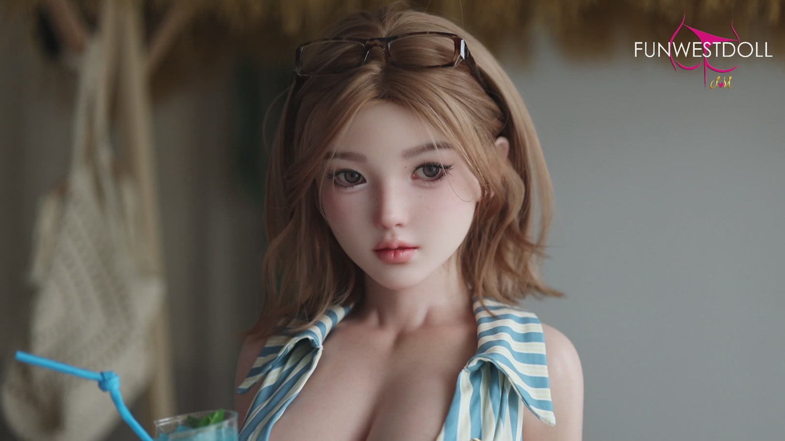 Seksa lelle Nika (FunWest Doll 152 cm D-Cup #053S silikons)