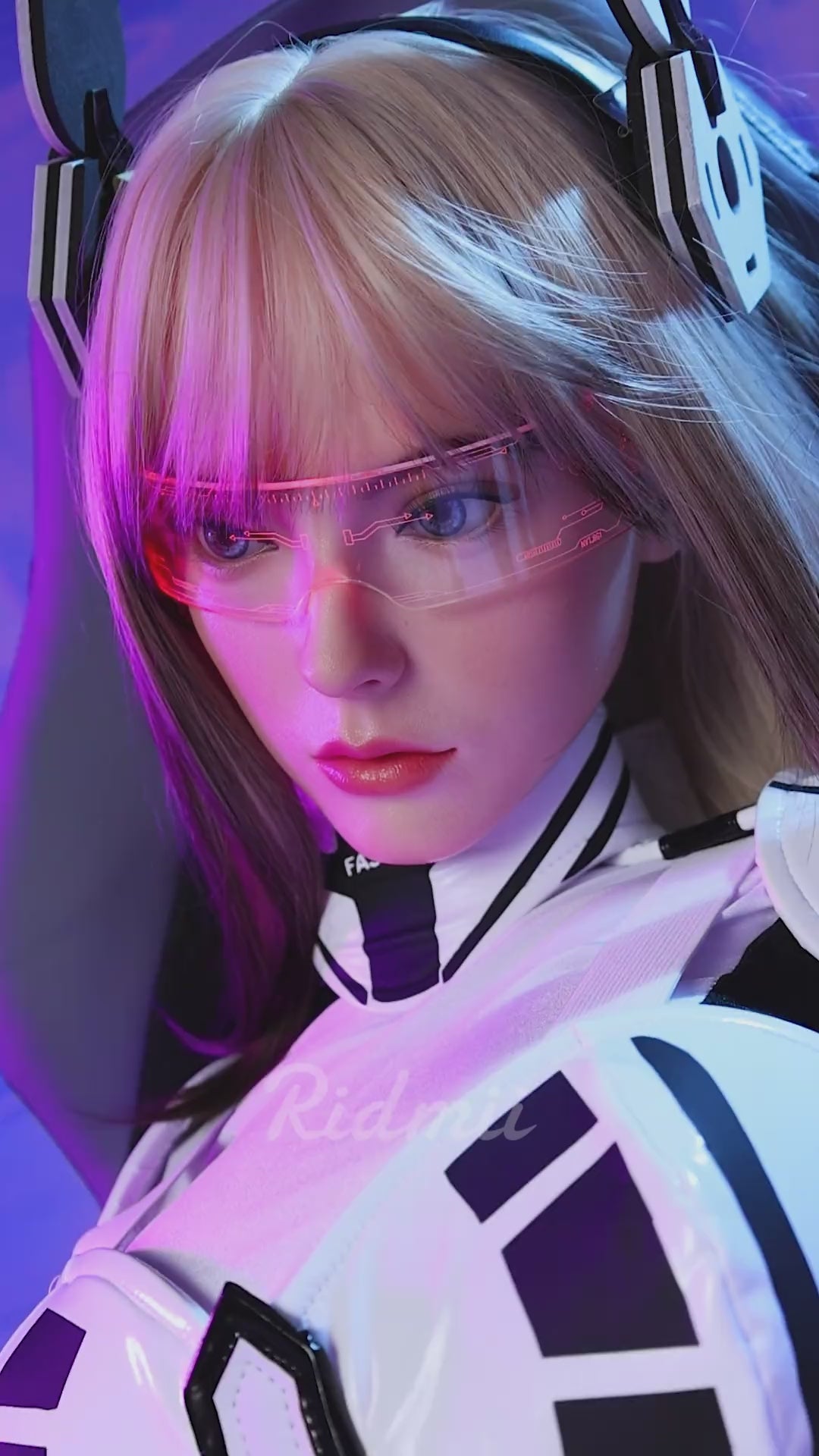 Tenar Robot AI seksa lelle (Ridmii Doll 163 cm C-kausa silikons)