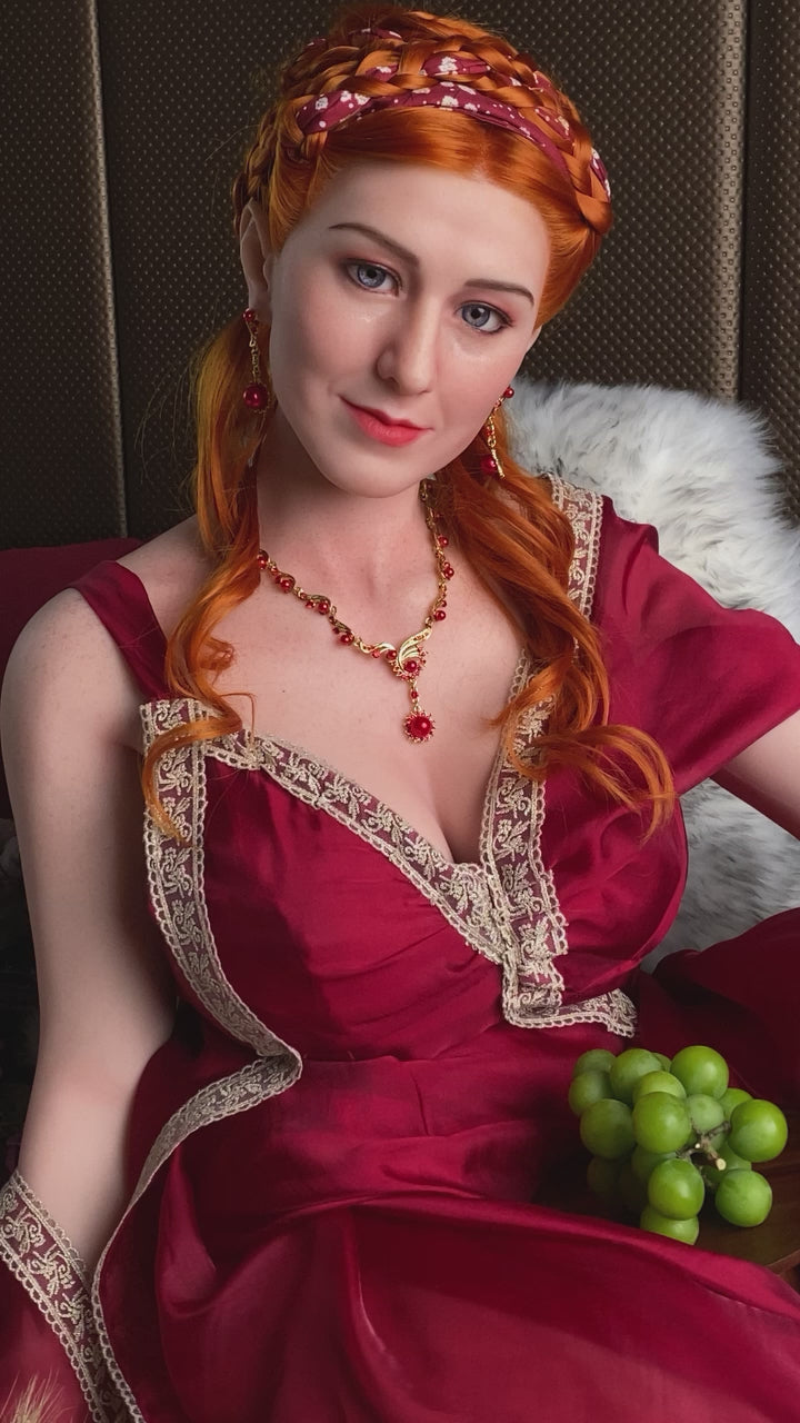 Seksa lelle Lukrēcija (Starpery 165 cm G-kauss TPE + silikons)