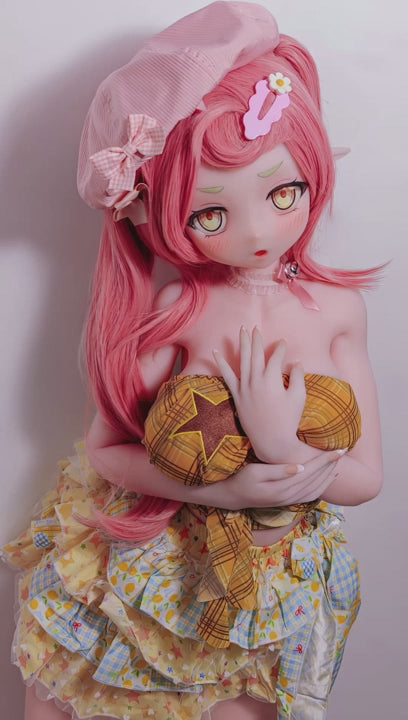 Momoi Mitsuyo seksa lelle (Elsa Babe 148 cm AHR025 silikons)