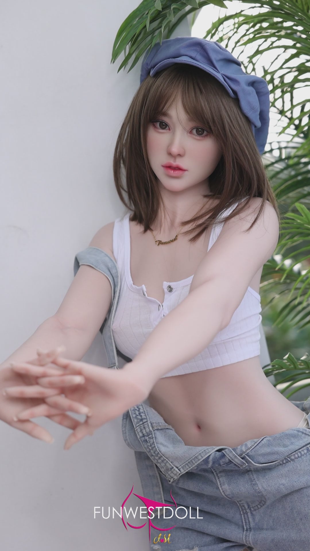 Lūcijas seksa lelle (FunWest Doll 159 cm A-kauss #032S silikons)