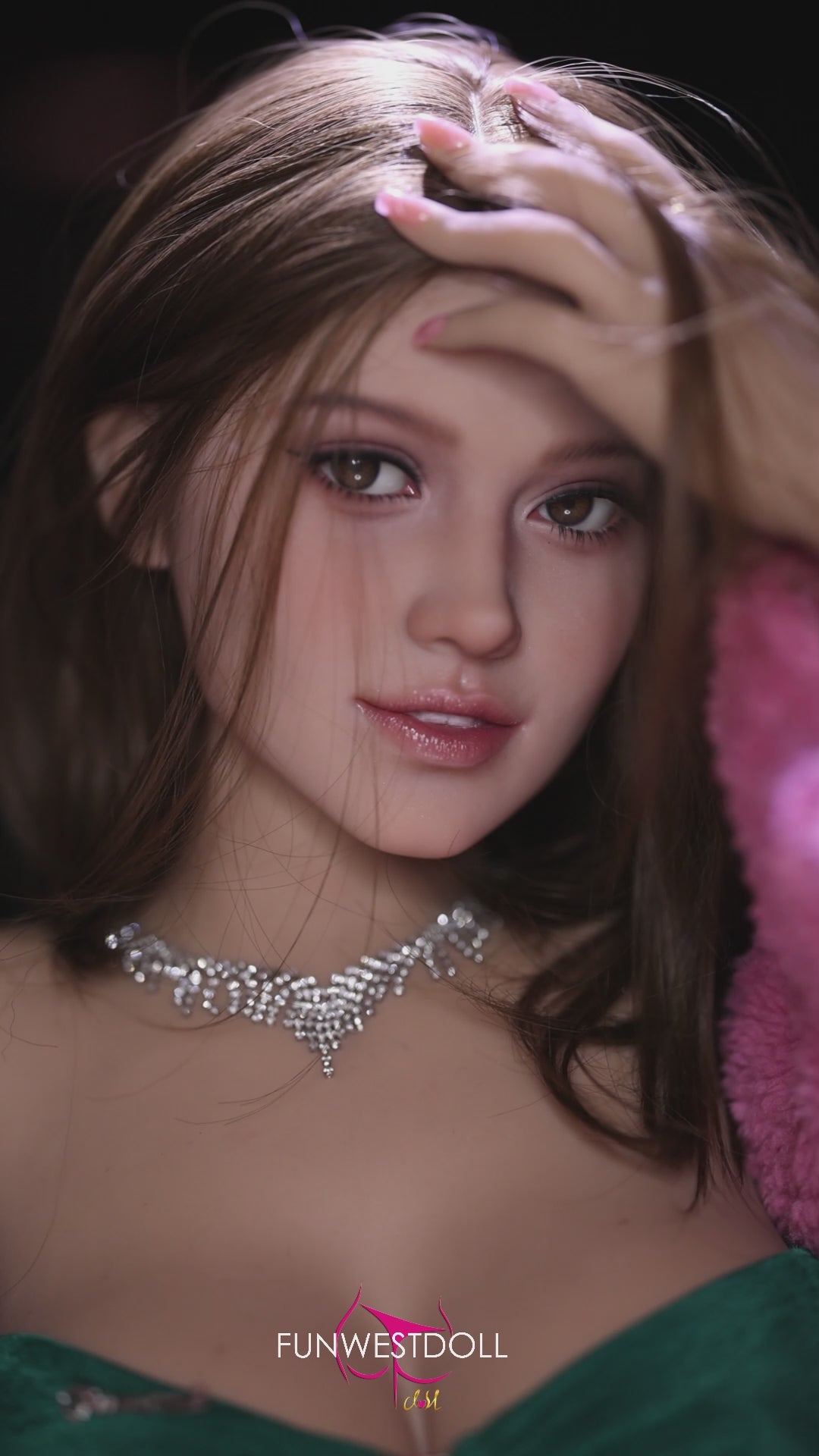 Rožu seksa lelle (FunWest Doll 155 cm F-Cus #043 TPE)
