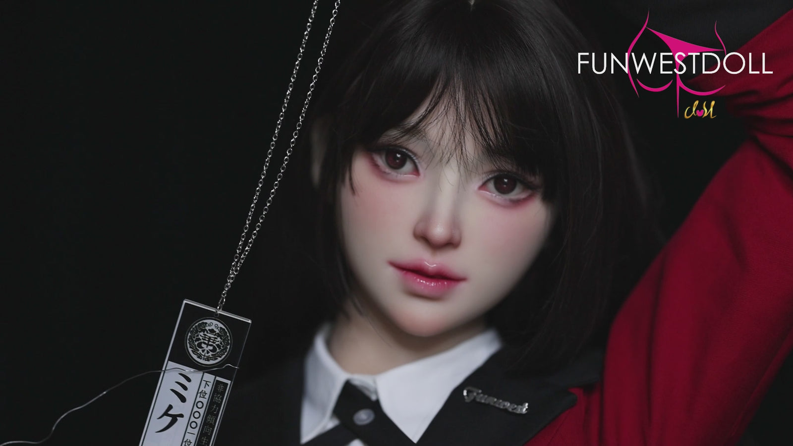 Yumeko Jabami seksa lelle (FunWest Doll 159 cm A-kauss #038S silikons)