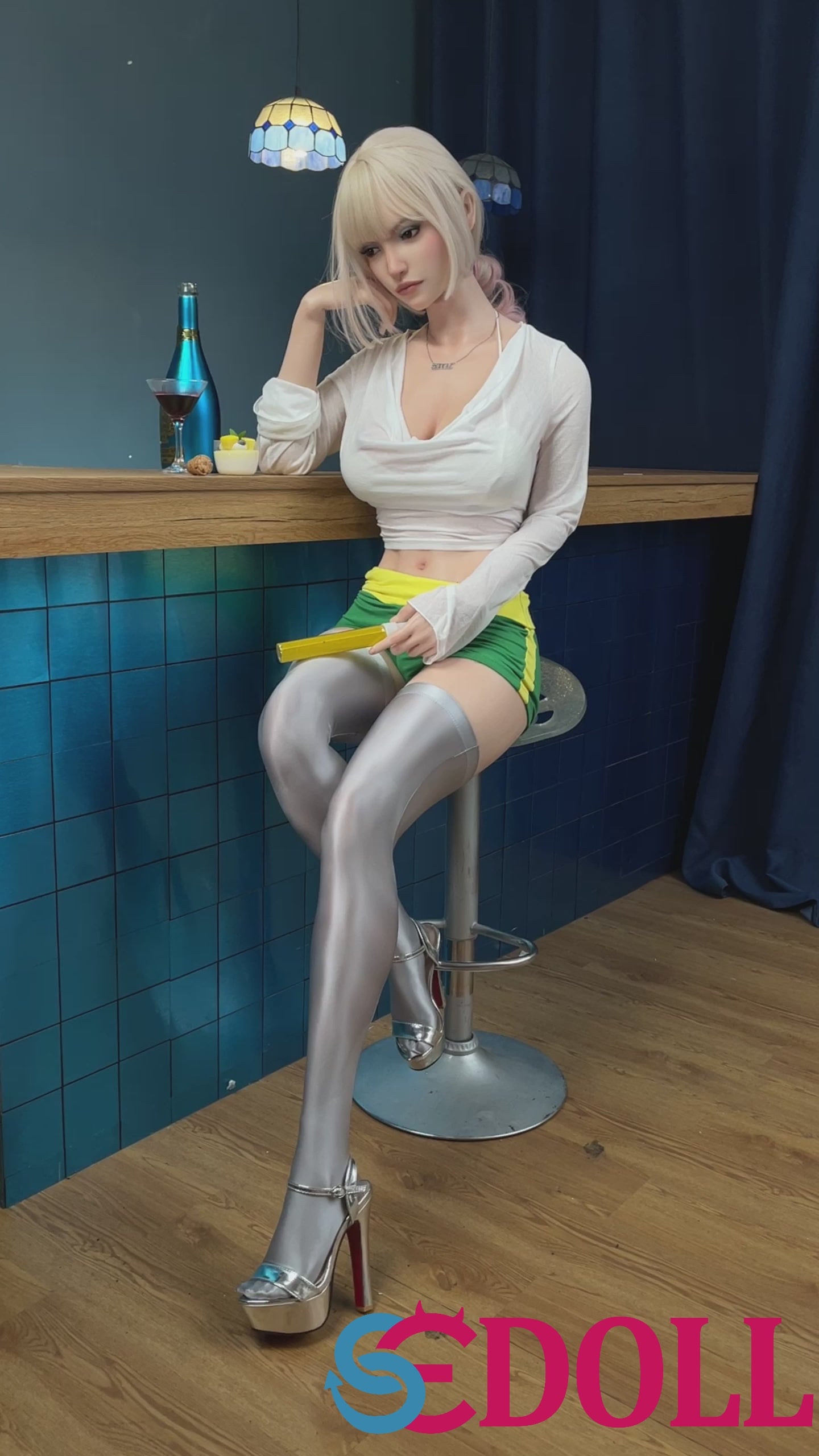 Dženija M. Seksa lelle (SEDoll 167 cm E-Cus #088SO Silikona)