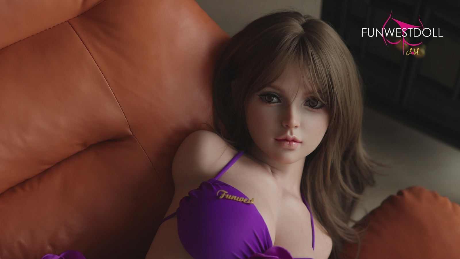 Seksa lelle Lilija Torso (FunWest Doll 95 cm D-Cup #036S silikons)
