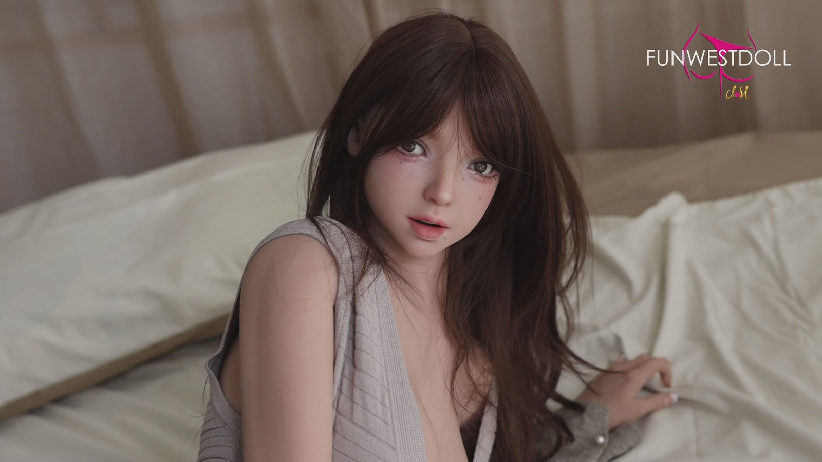 Žizele seksa lelle (FunWest Doll 157 cm G-Cup #056 TPE)