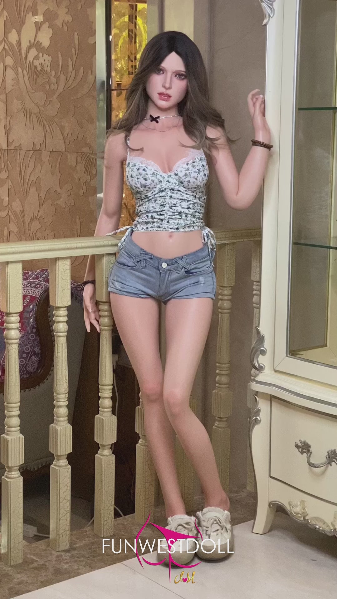 Alexa seksa lelle (FunWest Doll 157 cm D-Cup #045S silikons)