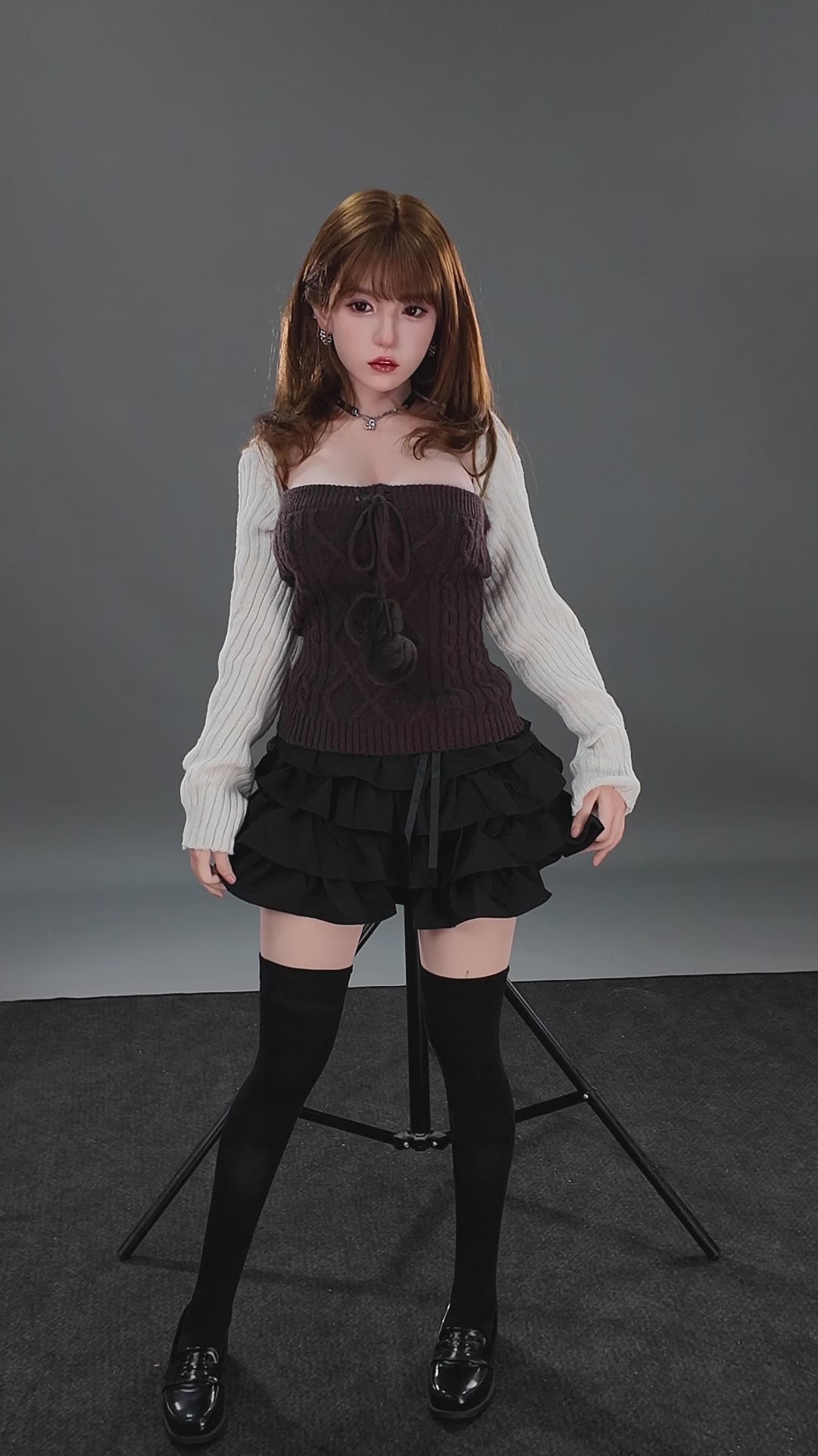 Seksa lelle Liang (TOP CYDOLL 157 cm D-kauss TPE + silikons)