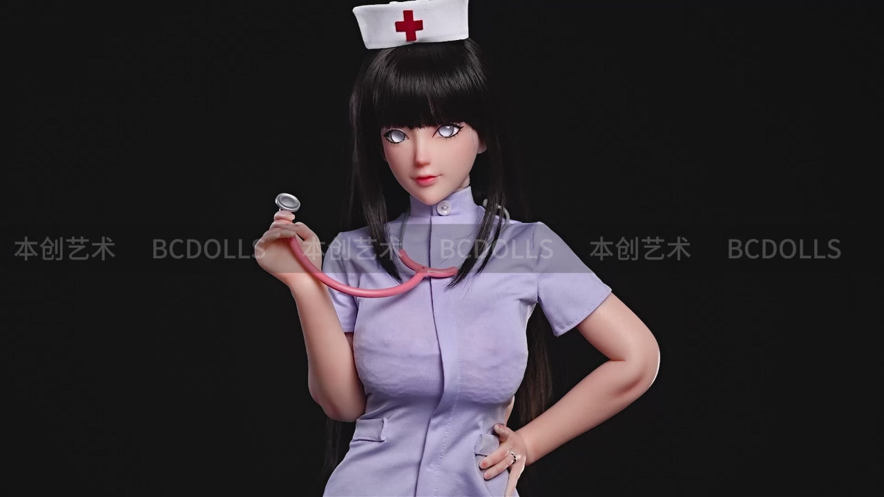 Seksa lelle Hinata Hyuga (BC-Doll 76 cm E-Cup G01C silikona)