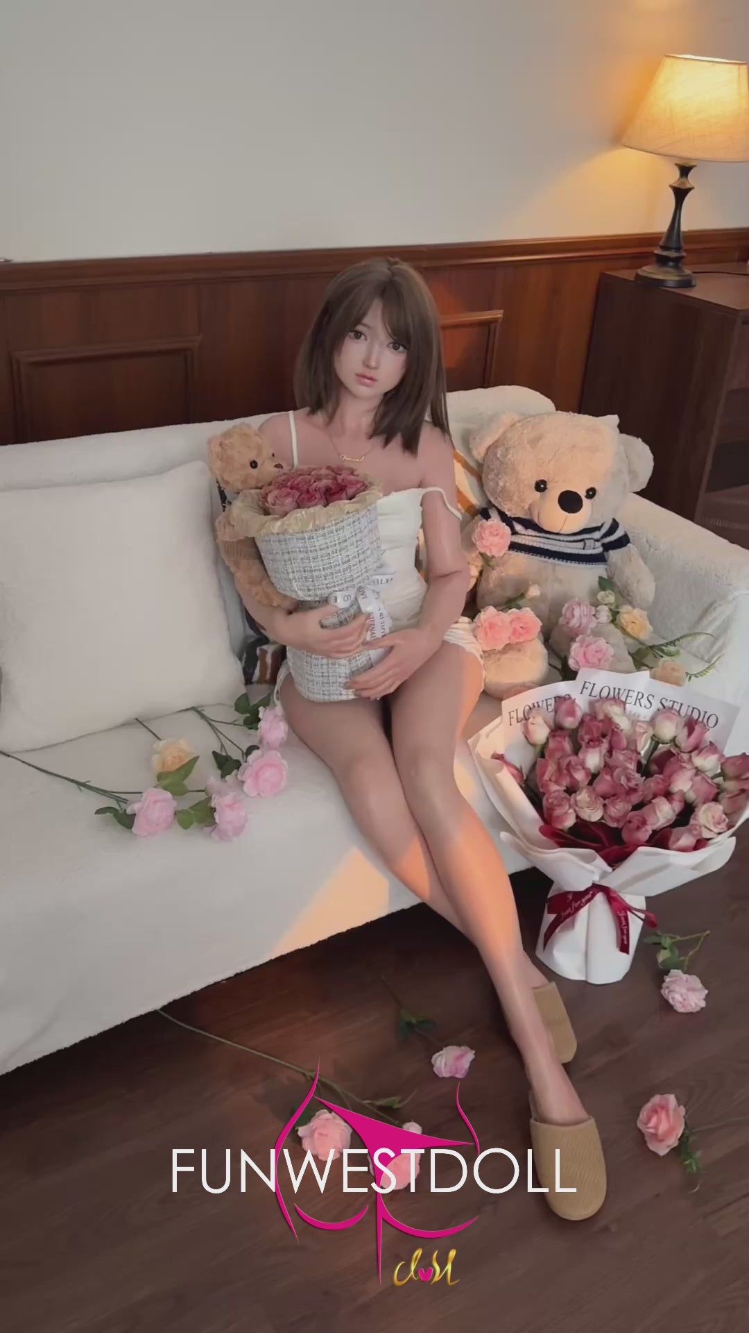 Eimija seksa lelle (FunWest Doll 159 cm A-kauss #041S silikons)