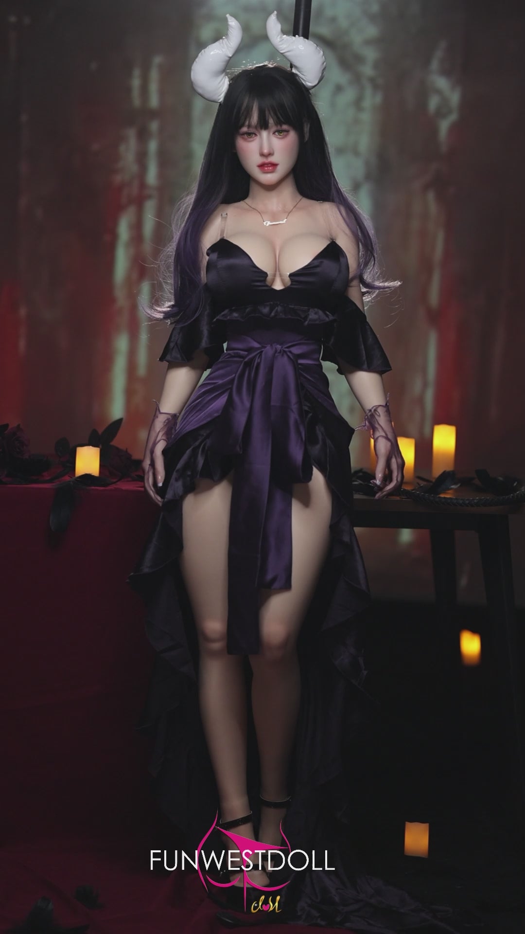 Hloja seksa lelle (FunWest Doll 160cm E-kauss #035S silikons)