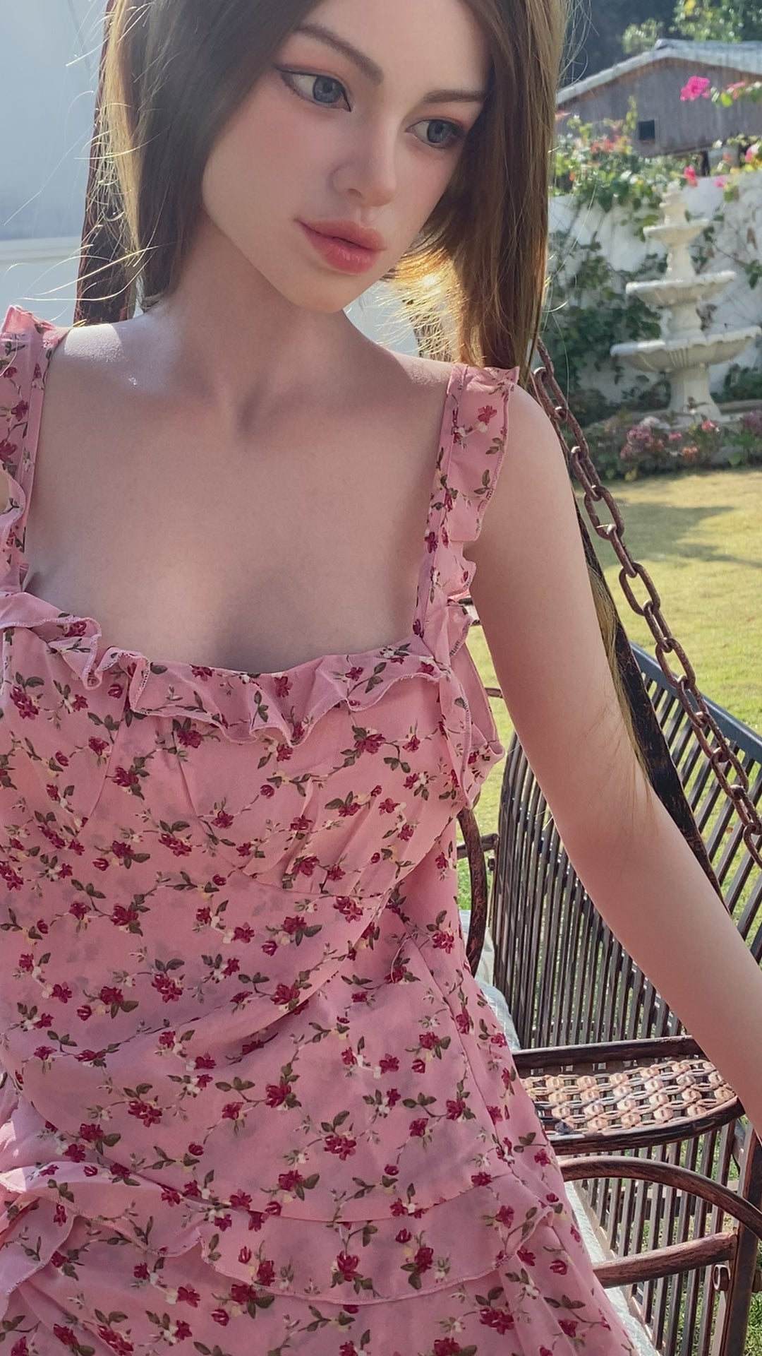 Hedija seksa lelle (Starpery 174 cm C-kauss TPE + silikons)