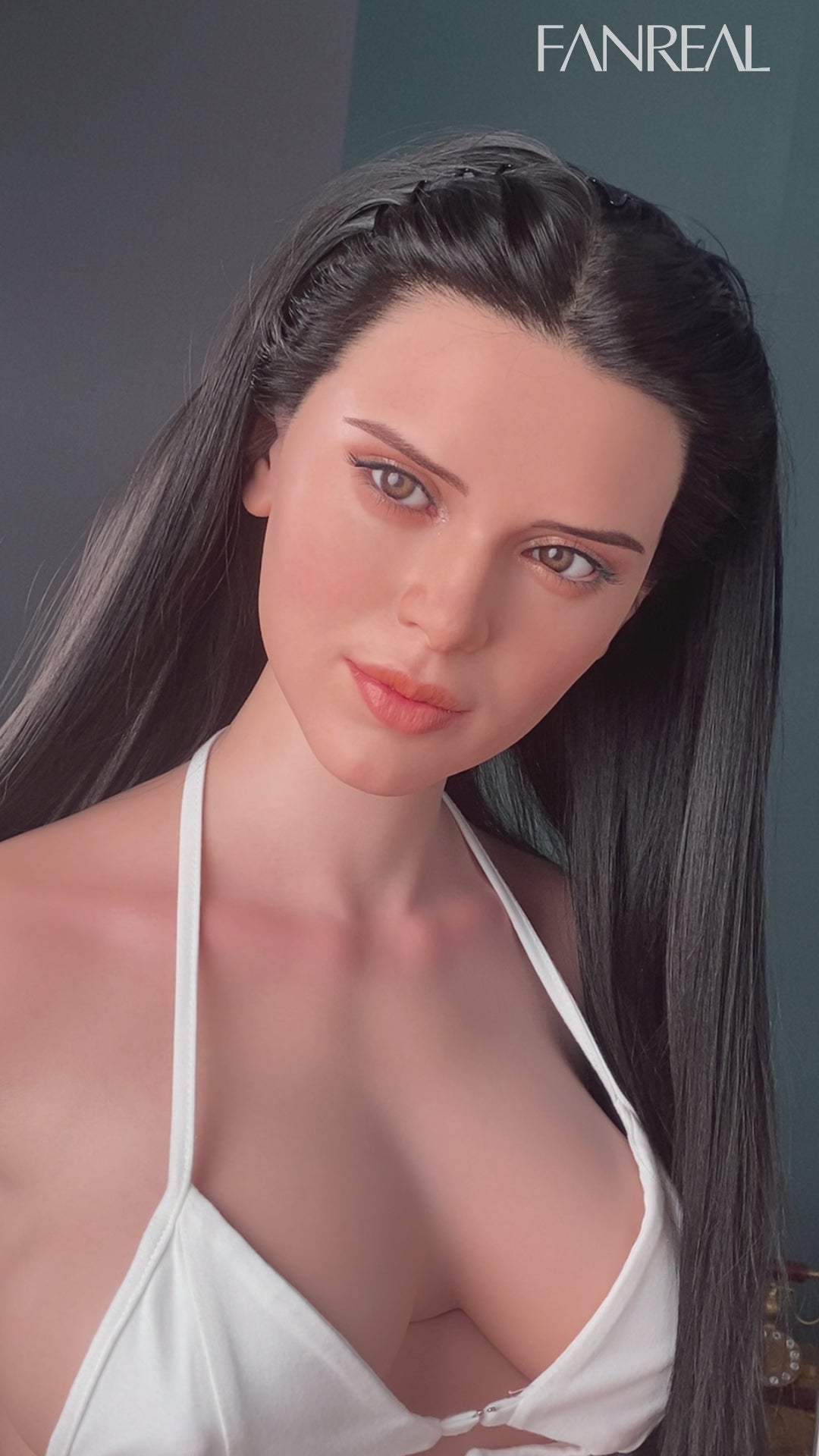 Džīnas seksa lelle (FanReal Doll 170 cm D veida kauss, silikons)