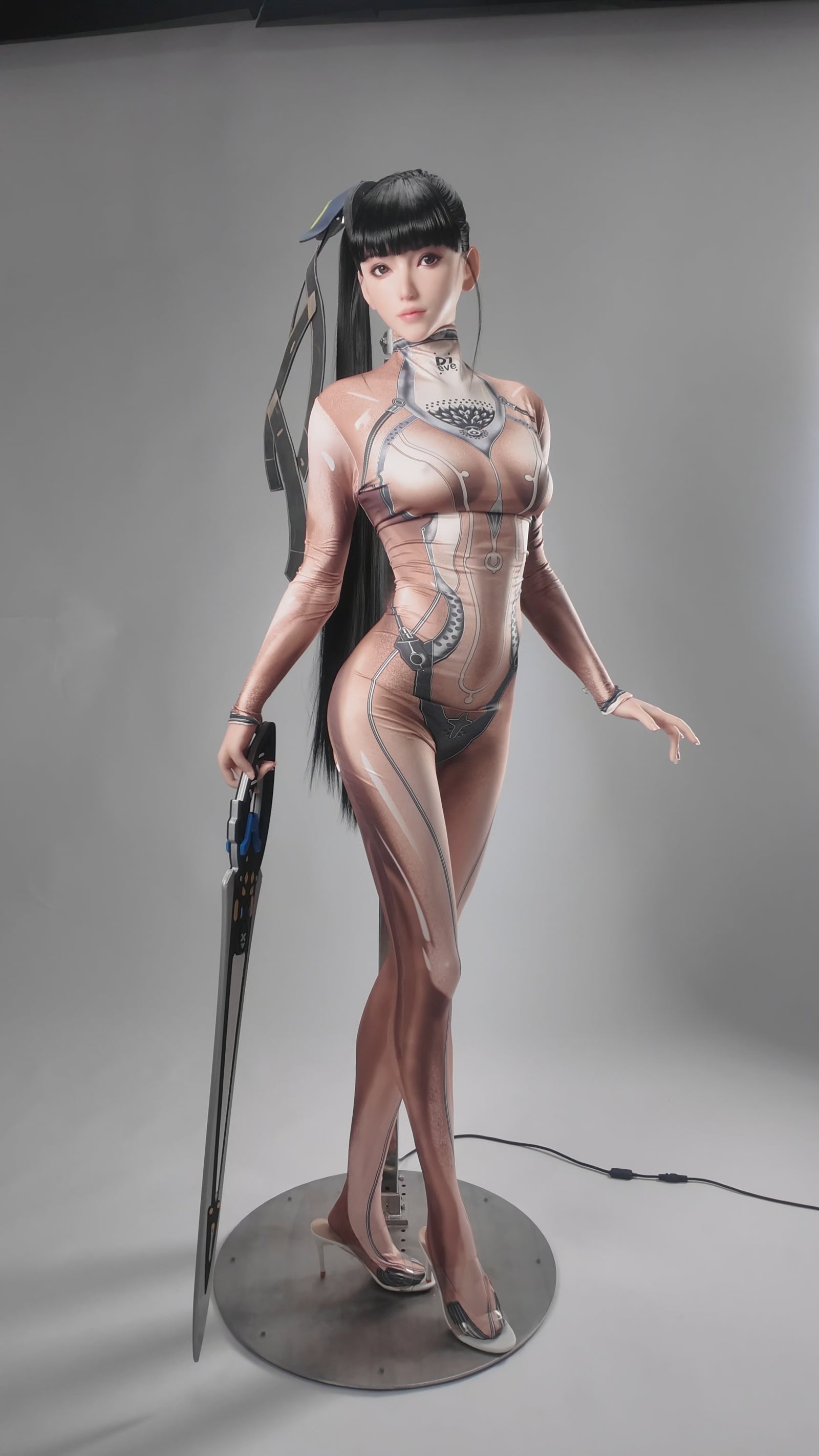 Ievas seksa lelle (Game Lady 170 cm B-Cup Nr. 34-1 silikons)