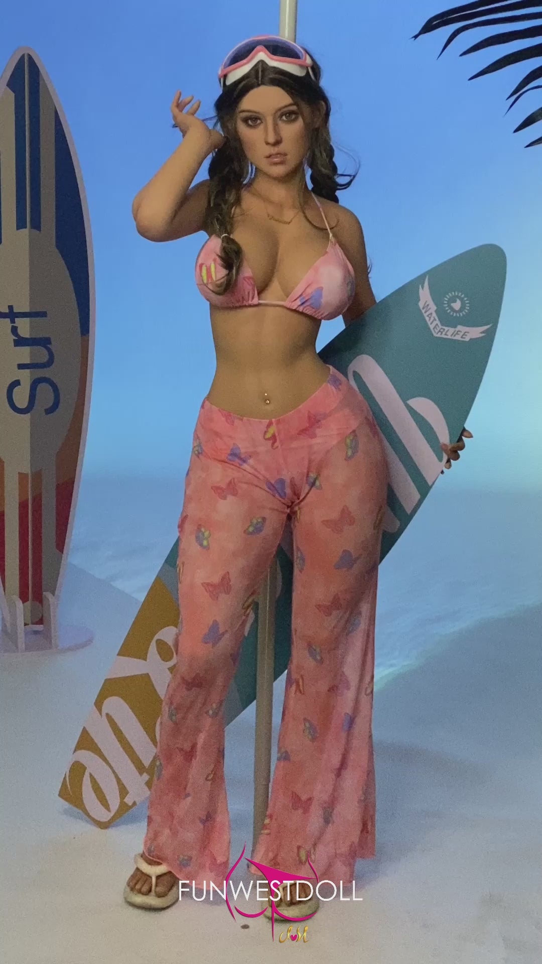 Jasmine Seksa lelle (FunWest Doll 160cm E-kauss #027S silikons)