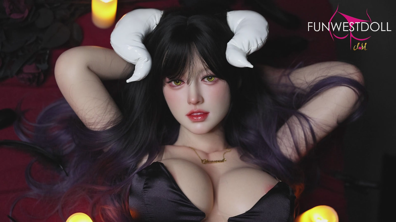 Hloja seksa lelle (FunWest Doll 160cm E-kauss #035S silikons)
