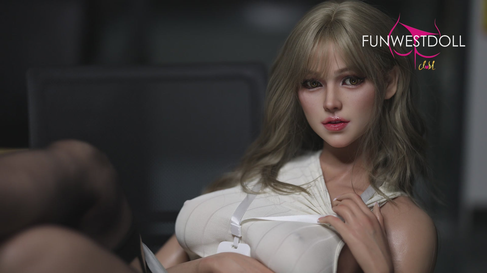 Sophiemina seksa lelle (FunWest Doll 168 cm D-kauss #029S RST silikons)