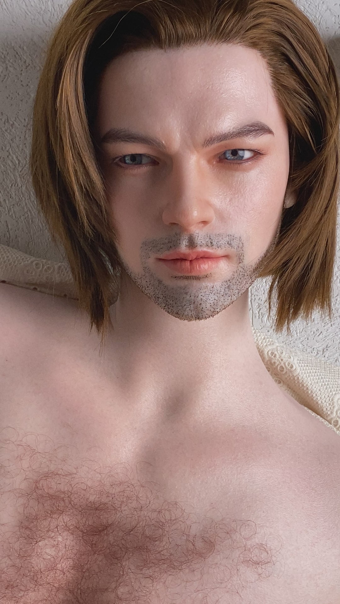 Cēzara vīriešu dzimuma lelle (Starpery 180cm Silikona)