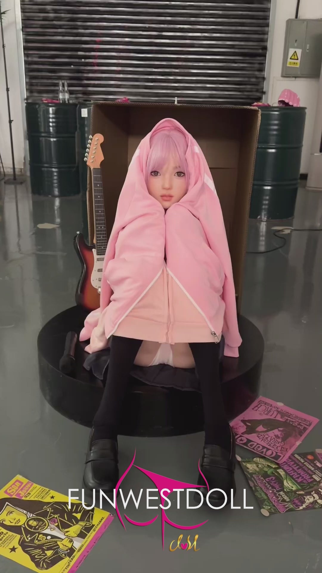 Seksa lelle Nika (FunWest Doll 152 cm D-Cup #053S silikons) EXPRESS