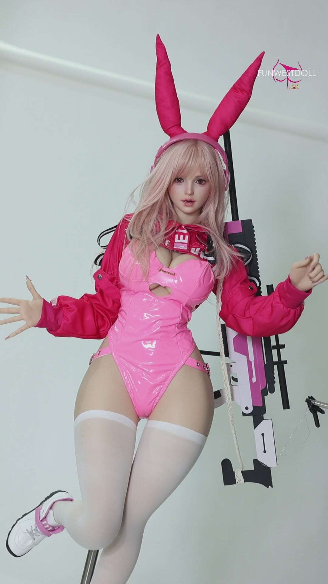 Lilija seksa lelle (FunWest Doll 157 cm G-kauss #036SJ RST silikons)