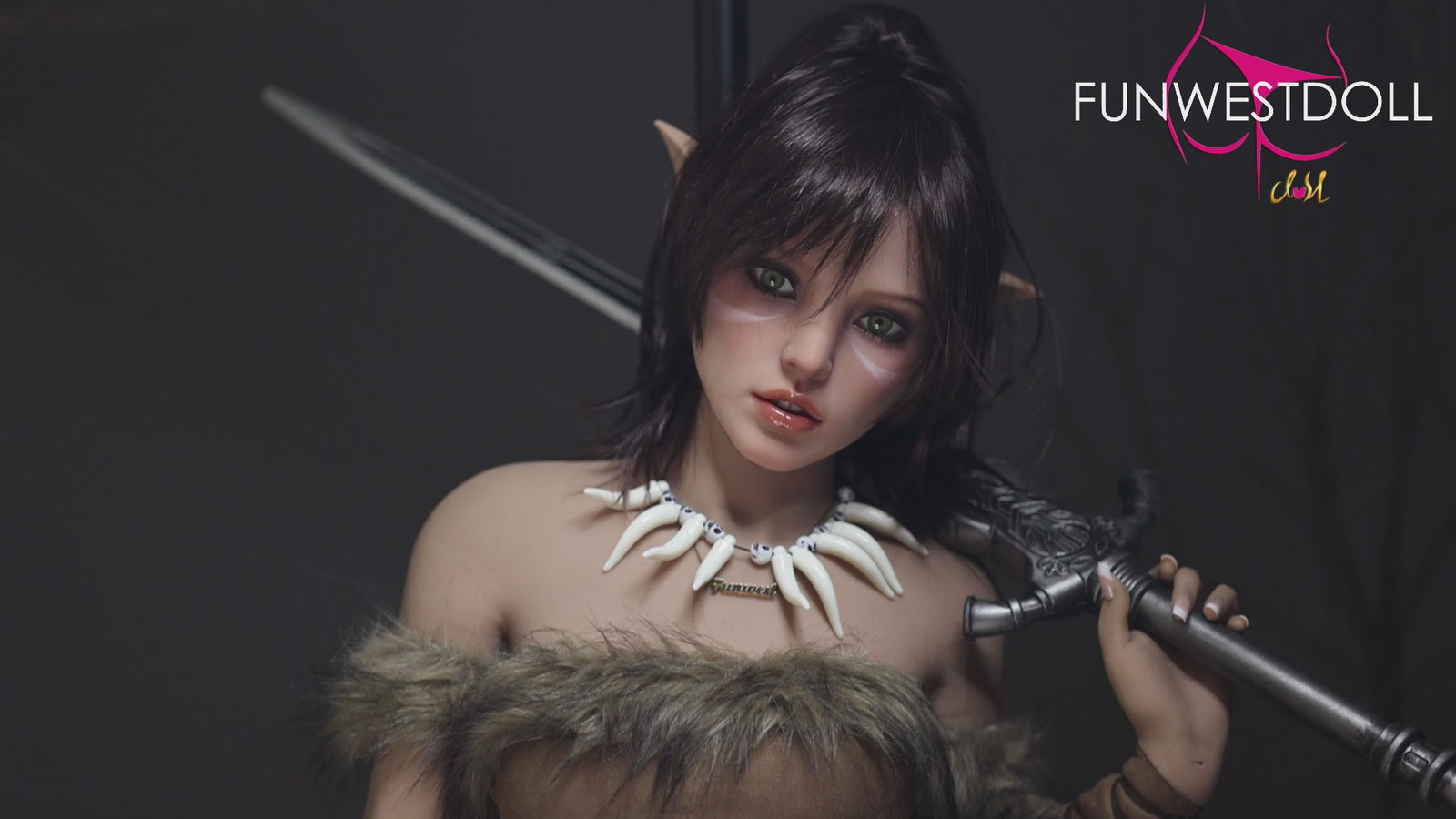 Kailija seksa lelle (FunWest Doll 159 cm A kauss #040 TPE)