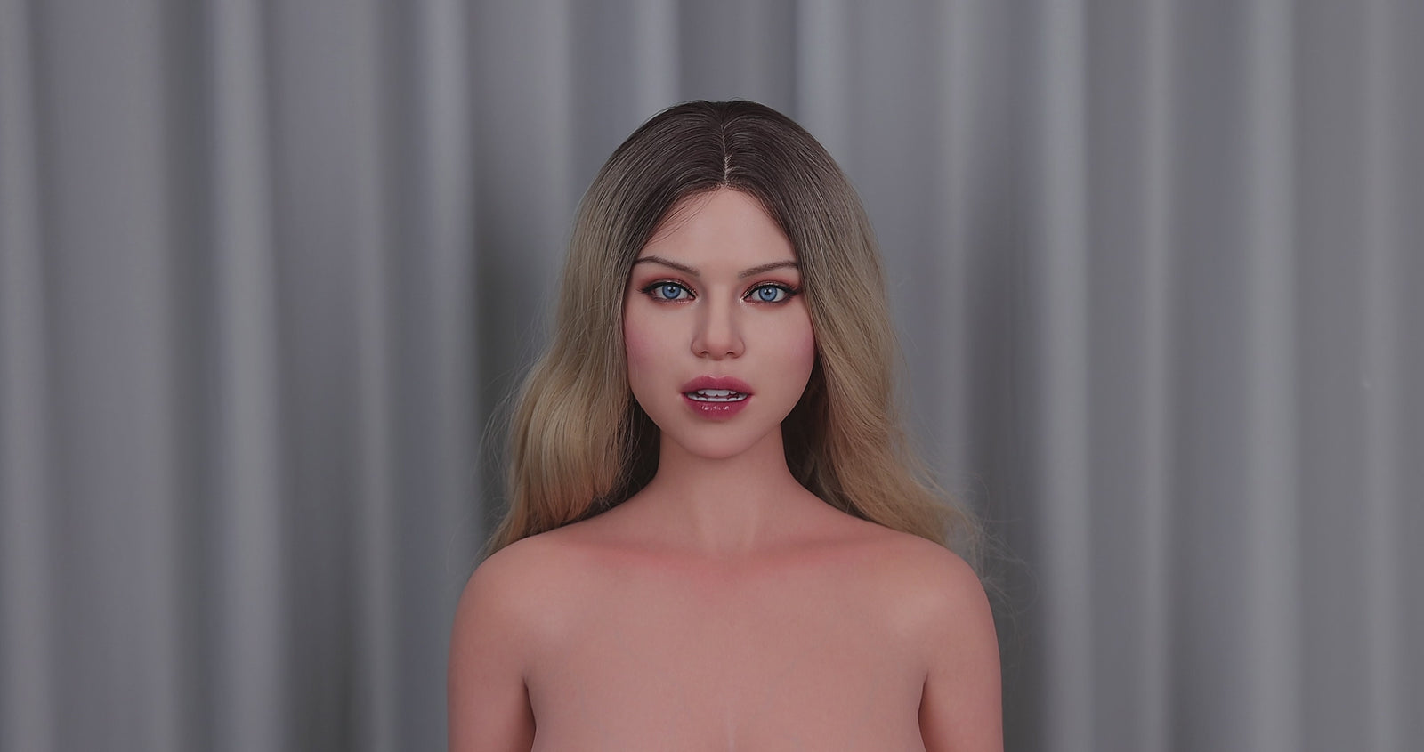 Carlee Torso Sex Doll (FanReal Doll 109 cm F-kauss silikons) EXPRESS