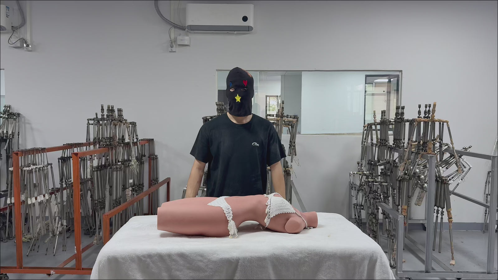 Raven Torso seksa lelle (Climax Lelle ULW 100 cm A glāze, silikons)