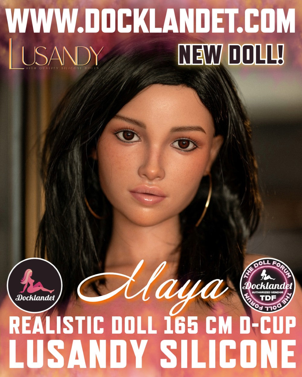Maiju seksa lelle (Lusandy Doll 165 cm D-kausa silikons)