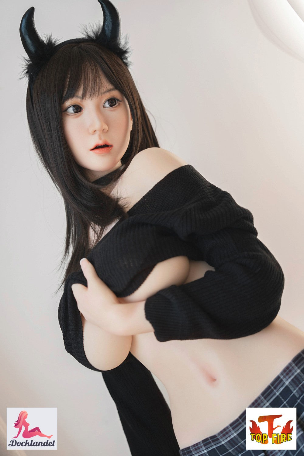 Annas seksa lelle (Top Fire Doll 158cm D kauss T10 silikons)