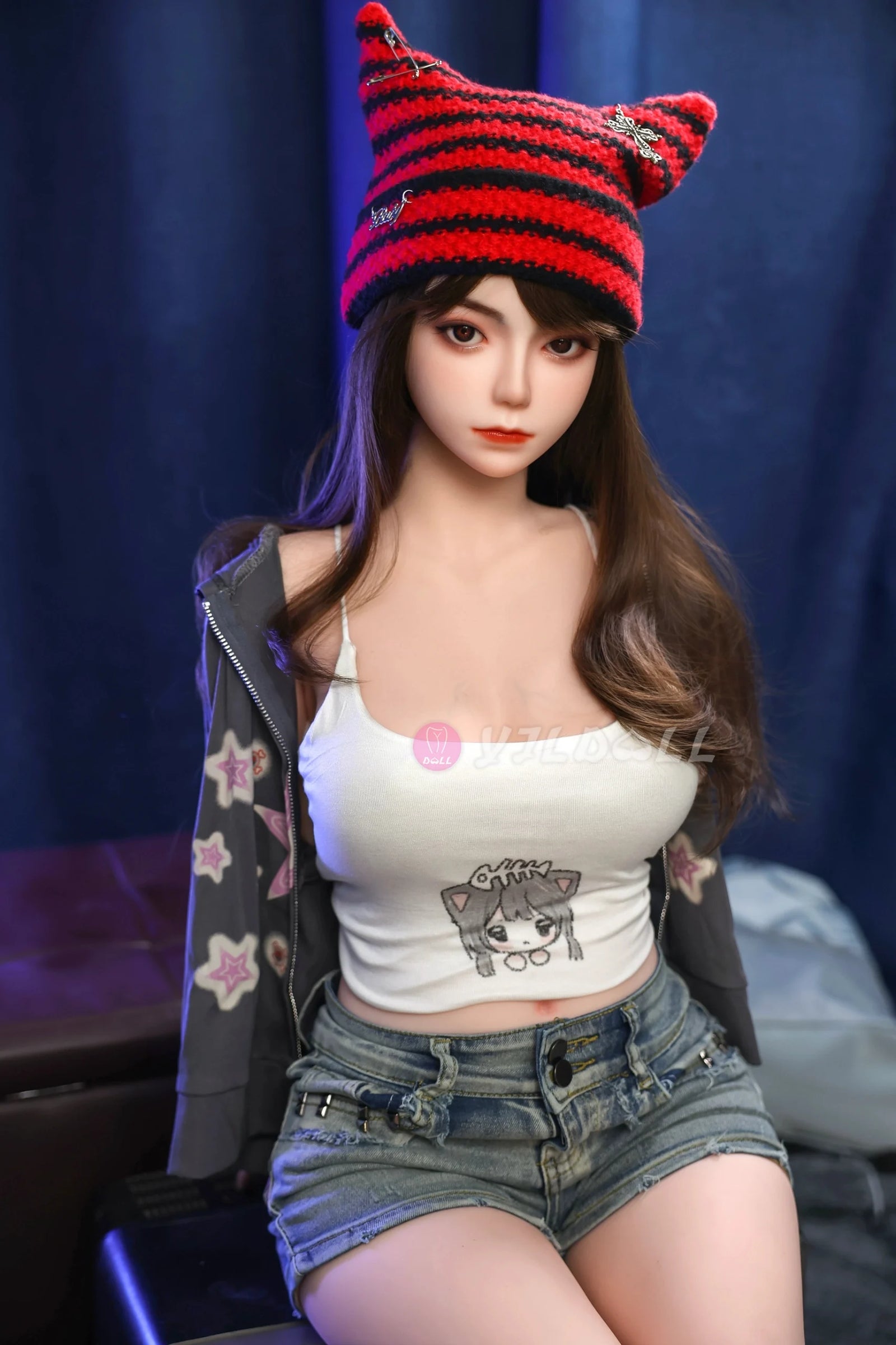 Kang Li seksa lelle (YJL Doll 140 cm B-Cus #883 TPE+Silikona)