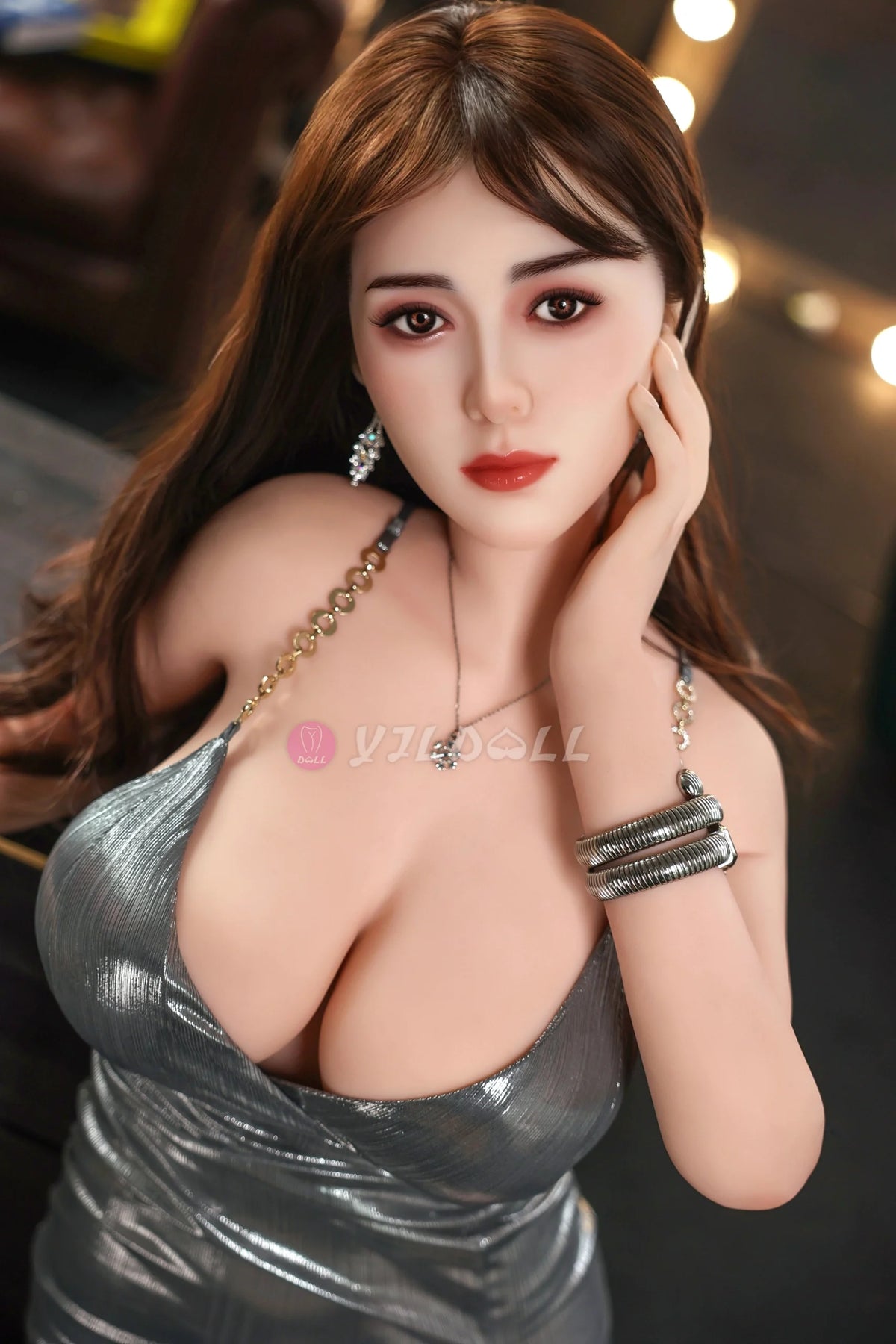 Šao Ting seksa lelle (YJL Doll 163 cm F-Cup #875 TPE + silikons)