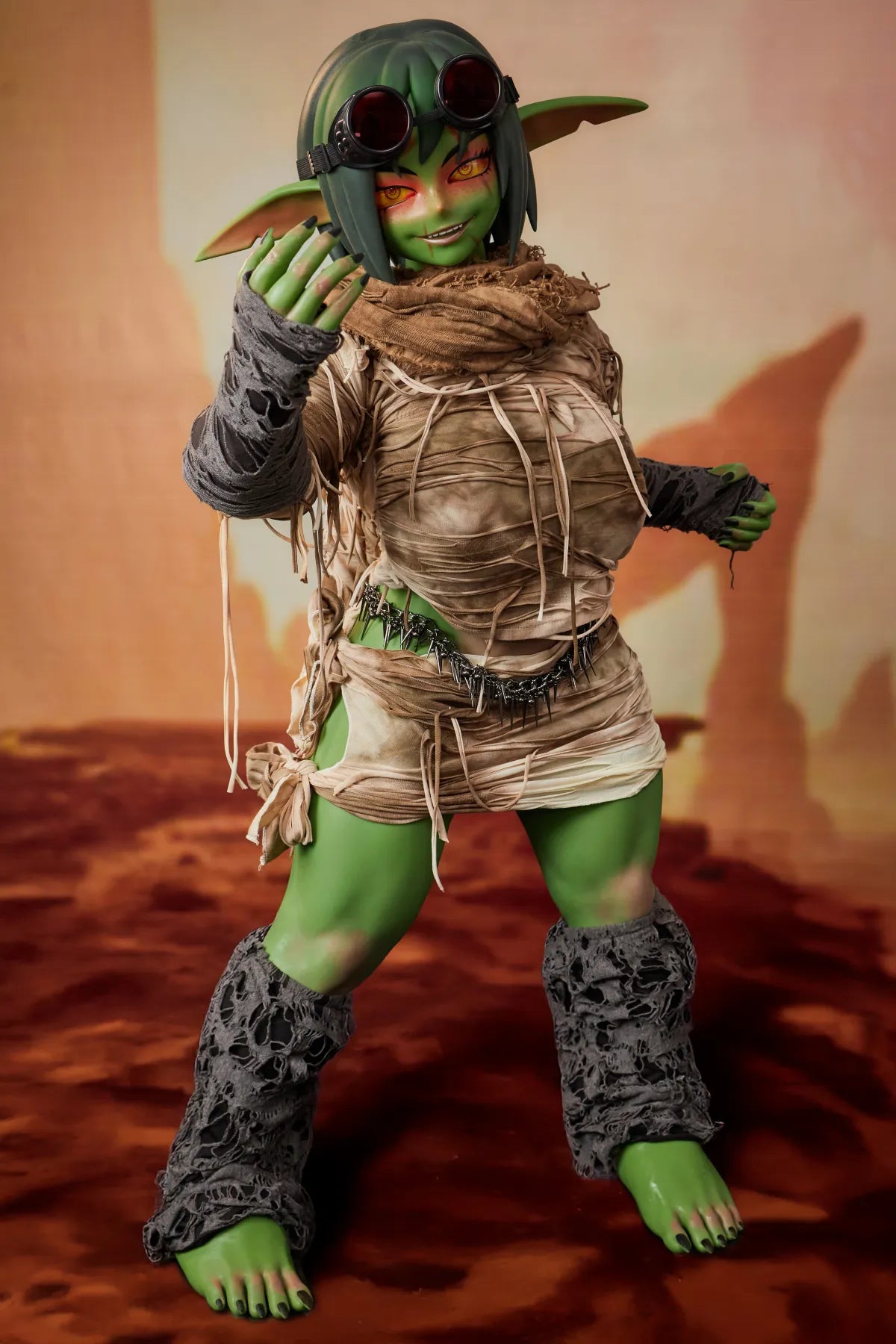 Barza Orc Sex Doll (Climax Doll Ultra 120cm J-cup silikona)