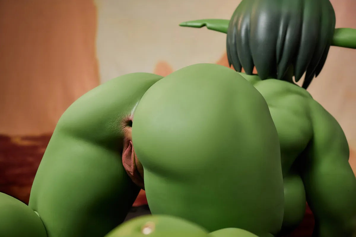 Barza Orc Sex Doll (Climax Doll Ultra 120cm J-cup silikona)