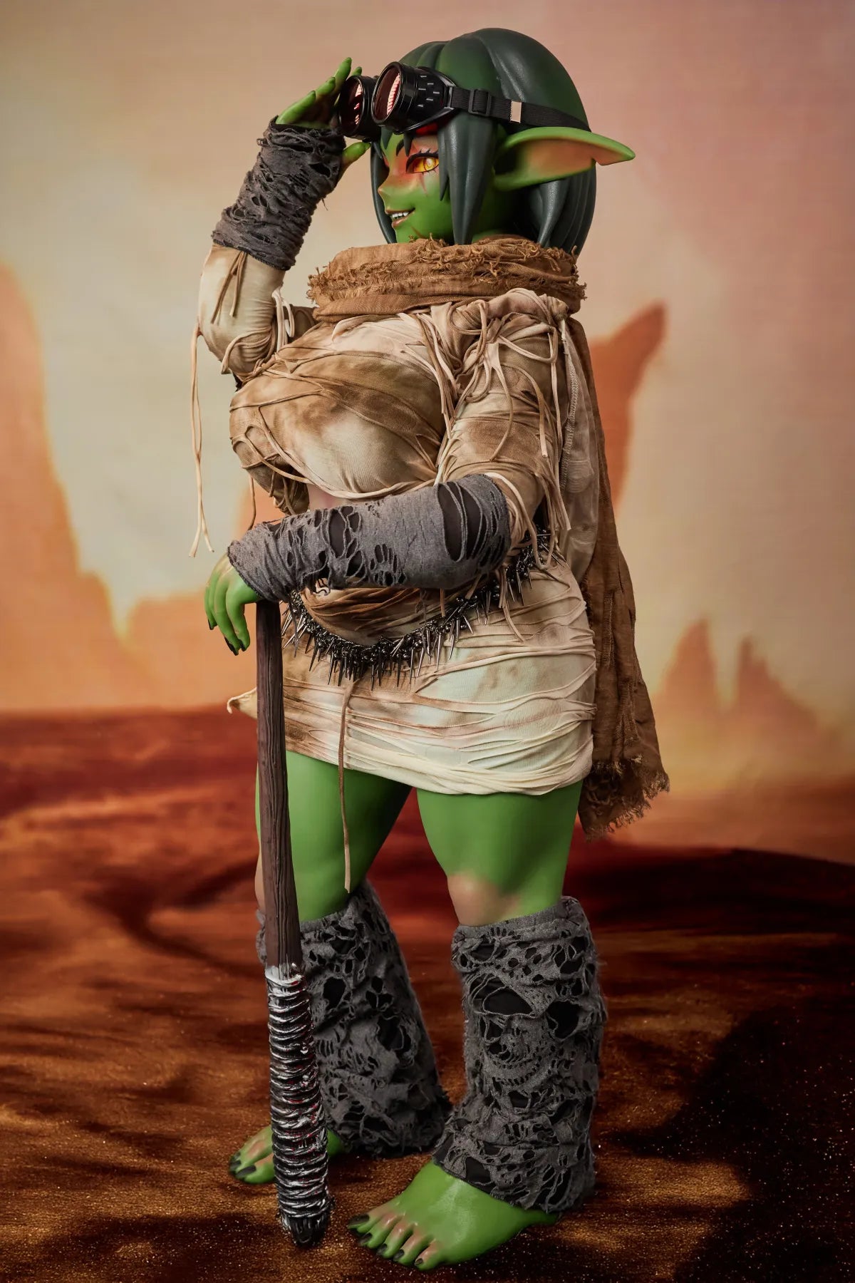 Barza Orc Sex Doll (Climax Doll Ultra 120cm J-cup silikona)
