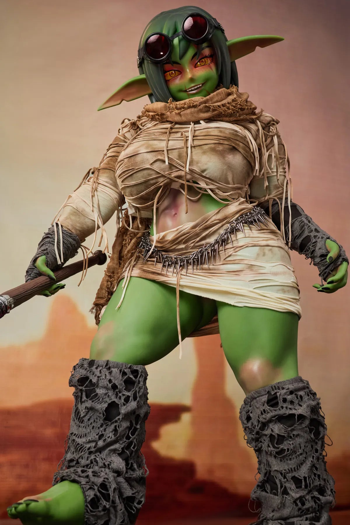 Barza Orc Sex Doll (Climax Doll Ultra 120cm J-cup silikona)
