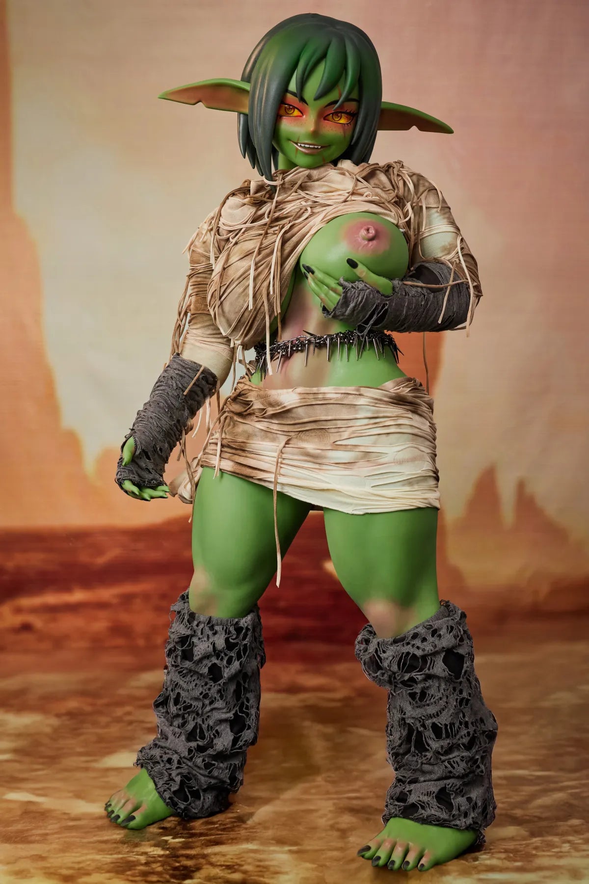 Barza Orc Sex Doll (Climax Doll Ultra 120cm J-cup silikona)