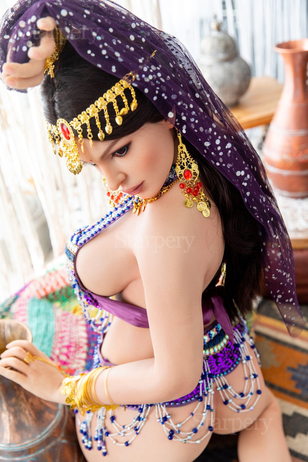 Jameela seksa lelle (Starpery 165 cm G-kauss TPE + silikons)
